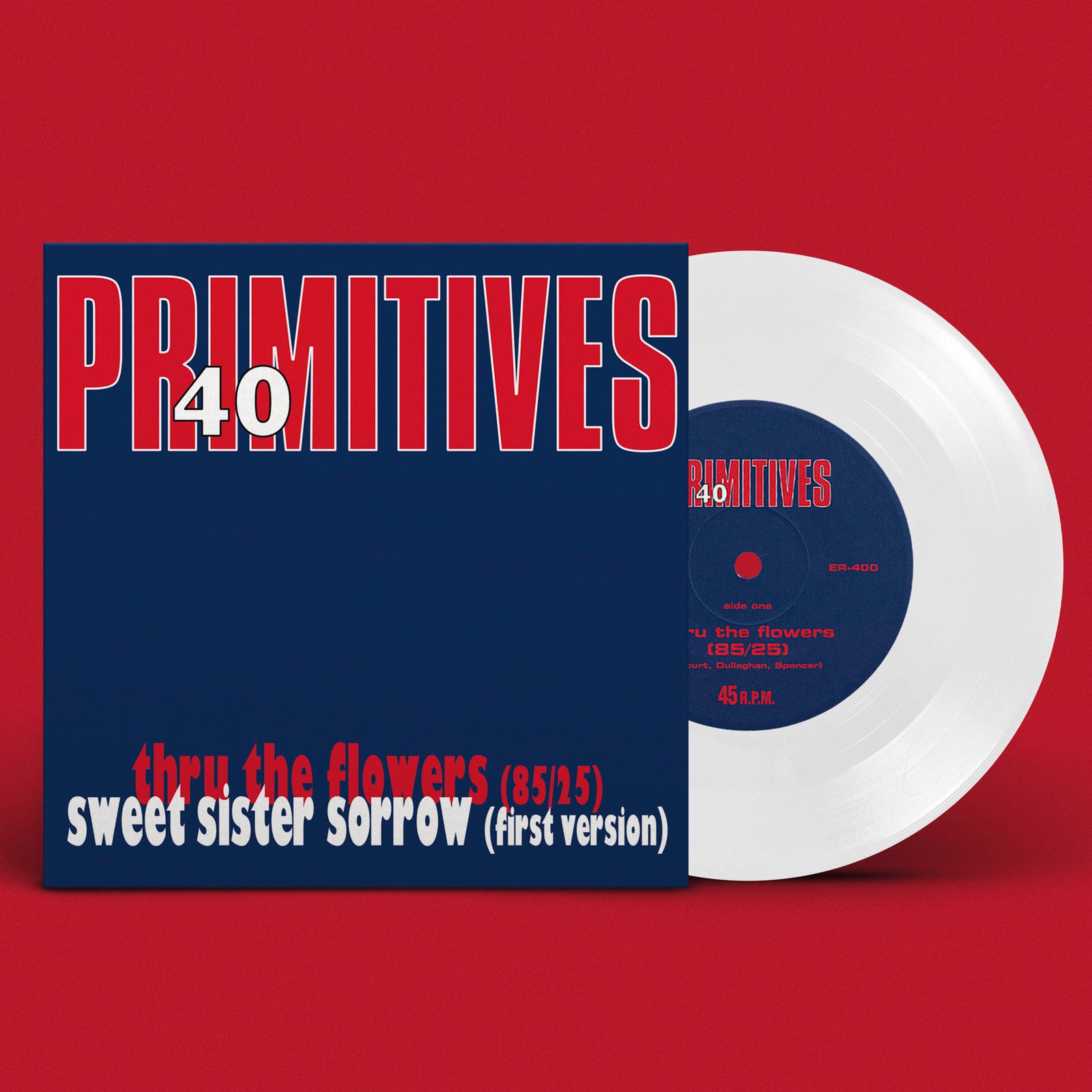 40th anniversary single - Thru The Flowers 85/25 • Sweet Sister